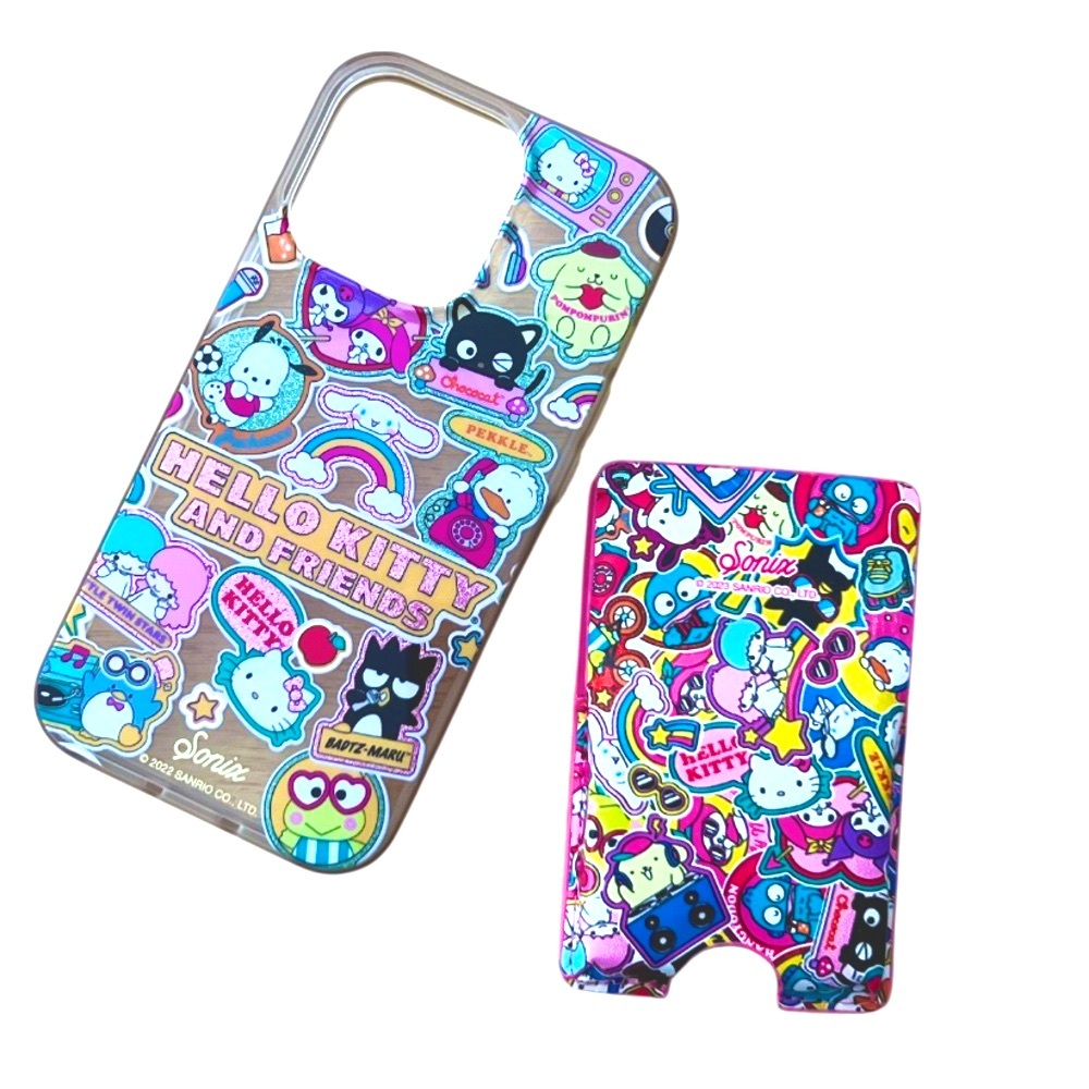 Sonix x Sanrio Hello Kitty and Friends Stickers IPhone and Wallet Bundle